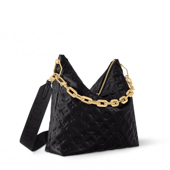 Louis Vuitton LV Coussin Hobo MM Black M12068