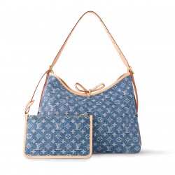 Louis Vuitton LV CarryAll MM Monogram Denim M46855