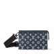 Louis Vuitton LV Gaston Wearable Wallet Monogram Shadow Ink Blue White M83384