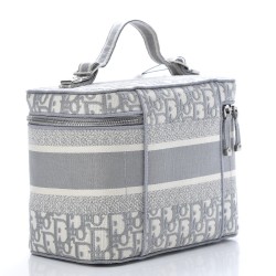 DIOR Oblique Vanity Bag Grey