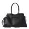 BALENCIAGA Smooth Calfskin Neo Classic Hardware Large Top Handle Bag Black