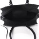 BALENCIAGA Smooth Calfskin Neo Classic Hardware Large Top Handle Bag Black