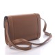 CELINE Natural Calfskin Triomphe Strap Bag Tan