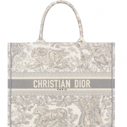 Dior Book Tote Canvas in toile de Jouy