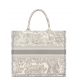 Dior Book Tote Canvas in toile de Jouy