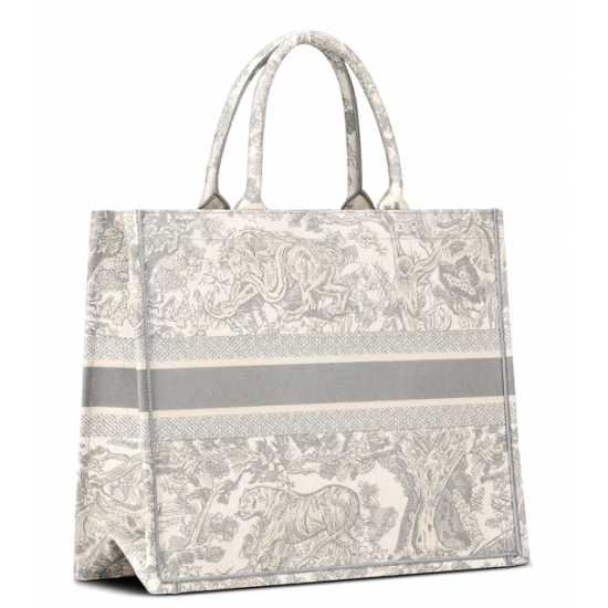 Dior Book Tote Canvas in toile de Jouy