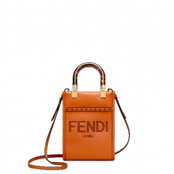 FENDI 1MINI SUNSHINE SHOPPER Dark brown