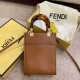 FENDI 1MINI SUNSHINE SHOPPER Dark brown