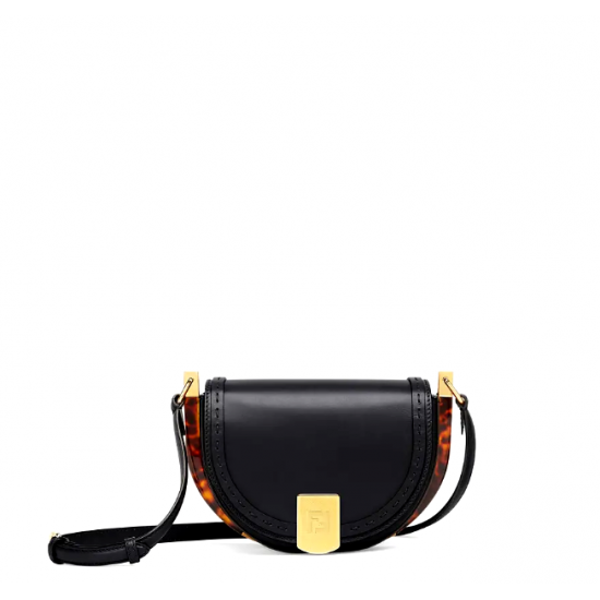 FENDI 1MOONLIGHT Brown leather bag