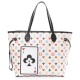 Louis Vuitton LV Game On Neverfull MM White