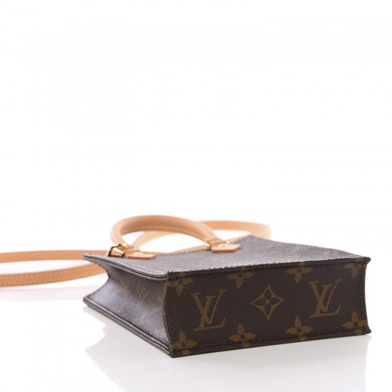 Louis Vuitton LV Monogram Petit Sac Plat