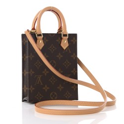 Louis Vuitton LV Monogram Petit Sac Plat