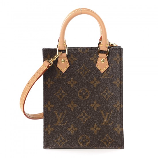 Louis Vuitton LV Monogram Petit Sac Plat