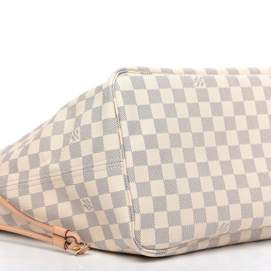 Louis Vuitton LV Damier Azur Neo Neverfull GM Rose Ballerine comes with inner bag