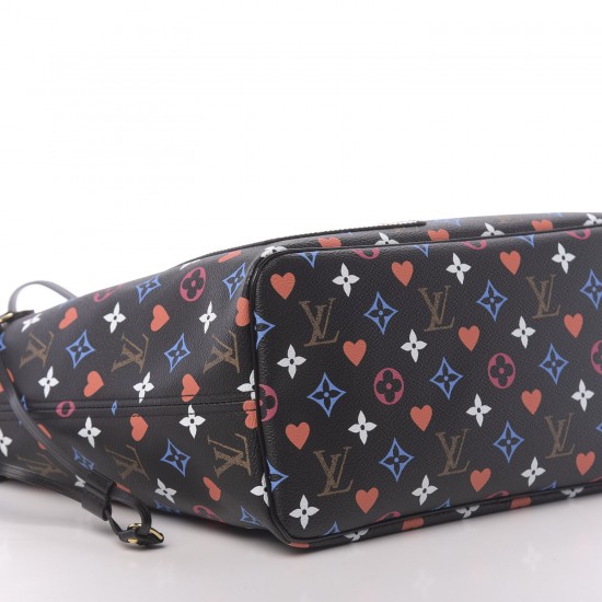 Louis Vuitton LV Game On Neverfull MM Black