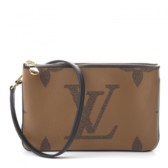 Louis Vuitton LV Reverse Monogram Giant Double Zip Pochette