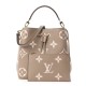 Louis Vuitton LV Empreinte Monogram Giant Neonoe MM Tourterelle Creme