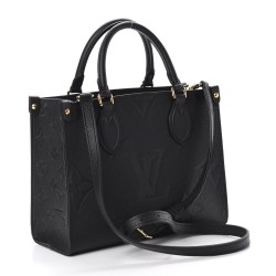 Louis Vuitton LV Empreinte Monogram Giant Onthego PM Black