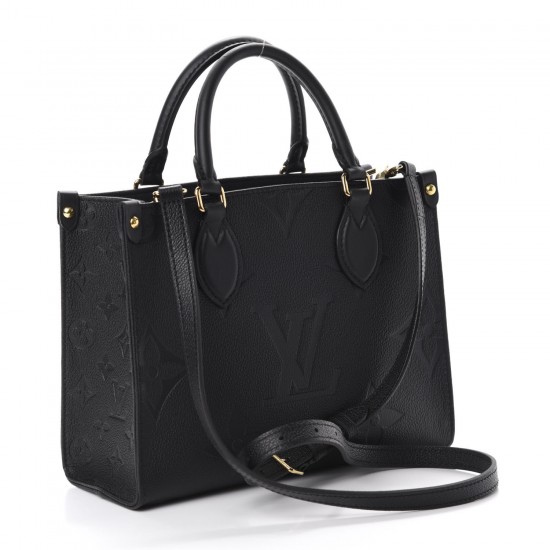 Louis Vuitton LV Empreinte Monogram Giant Onthego PM Black