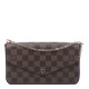 Louis Vuitton LV Damier Ebene Pochette Felicie Chain Wallet