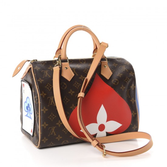 Louis Vuitton LV Monogram Game On Speedy Bandouliere 30