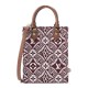 Louis Vuitton LV Jacquard Since 1854 Petit Sac Plat Bordeaux