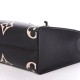 Louis Vuitton LV Onthego PM Bicolor Monogram Empreinte Leather Black/Beige M45659