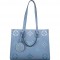 1Louis Vuitton LV Summer Blue By The Pool Empreinte Giant Monogram OnTheGo MM