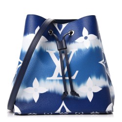 1Louis Vuitton LV Monogram Escale Neonoe MM Blue