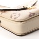 Louis Vuitton LV Empreinte Monogram Giant Pochette Metis Creme Bois De Rose