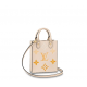 1Louis Vuitton LV Petit Sac Plat Handbag Gradient Yellow