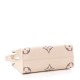 Louis Vuitton LV Empreinte Monogram Giant Onthego MM and PM Cream Rosewood