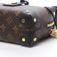 Louis Vuitton LV 1Monogram Petite Malle Souple Black