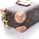 Louis Vuitton LV 1Monogram Petite Malle Souple Peach