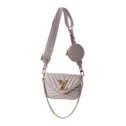 Louis Vuitton LV Calfskin New Wave Multi Pochette Brume