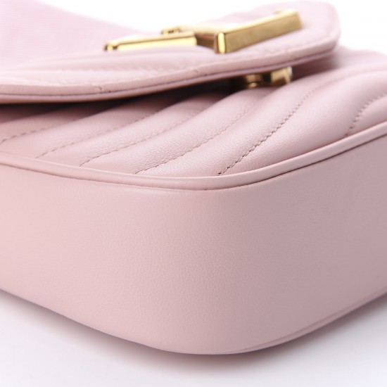 Louis Vuitton LV Calfskin New Wave Multi Pochette Rose Ballerine