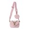 Louis Vuitton LV Calfskin New Wave Multi Pochette Rose Ballerine