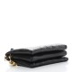 Louis Vuitton LV Lambskin Embossed Monogram Coussin PM Black