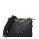 Louis Vuitton LV Lambskin Embossed Monogram Coussin PM Black