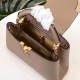 1Louis Vuitton LV Taurillon Capucines BB Galet