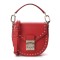 MCM Calfskin Mini Patricia Studded Crossbody Bag Red