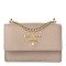 1PRADA Saffiano Card Holder With Chain Cammeo